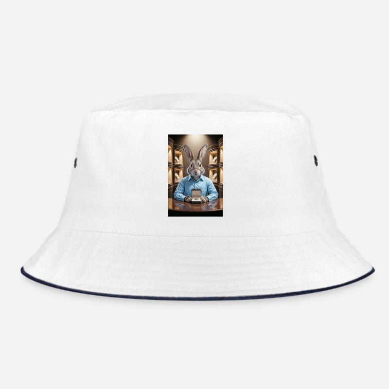 Humanoider Hasenschmuck Bucket Hat