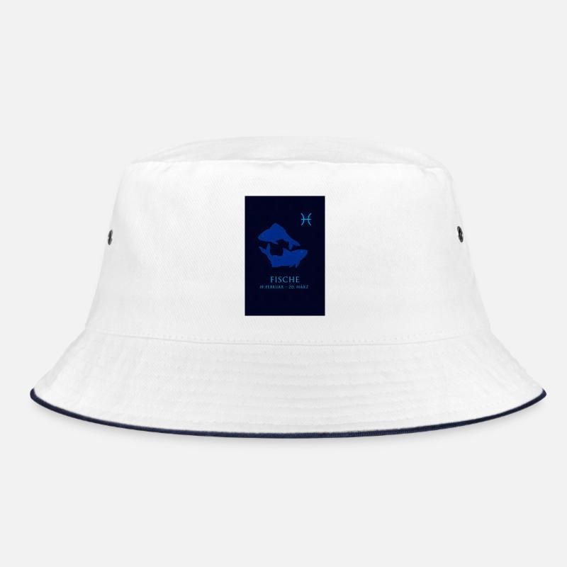 Fische Sternzeichen Design Bucket Hat
