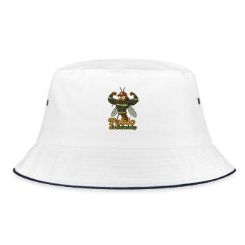 Firefighter Pablo - Bucket Hat - white/navy - Front