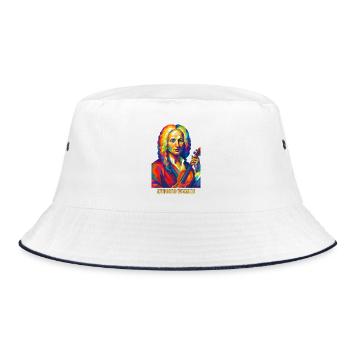 Portrait de Vivaldi dans une variété de couleurs - Bob - blanc/marine - Devant
