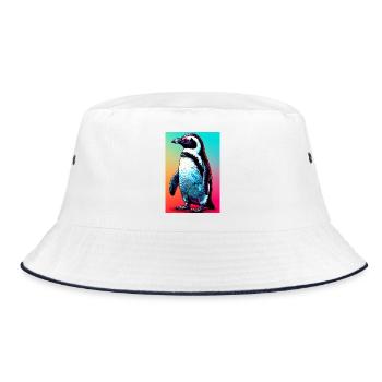 pingouin - Bob - blanc/marine - Devant