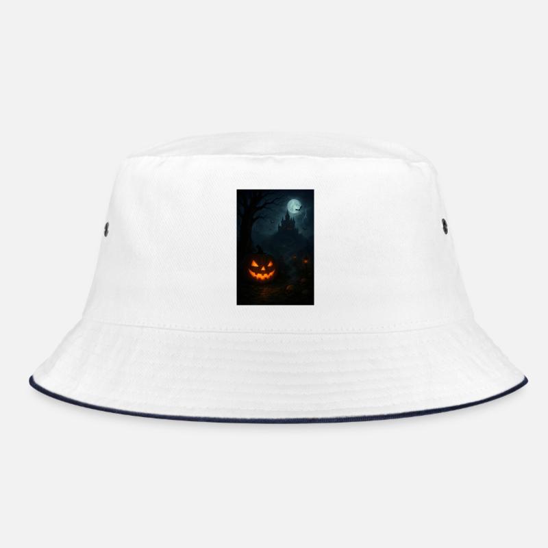 Halloween Horror Jack o Lantern Bucket Hat