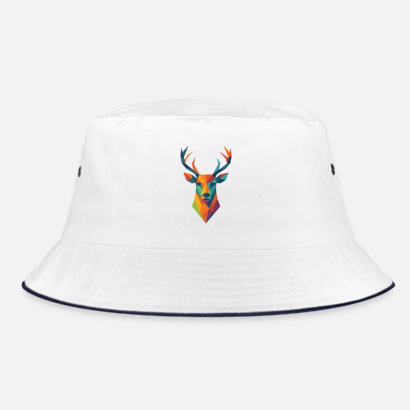 Hirsch | Deer Head Print / Print / Design Bucket Hat