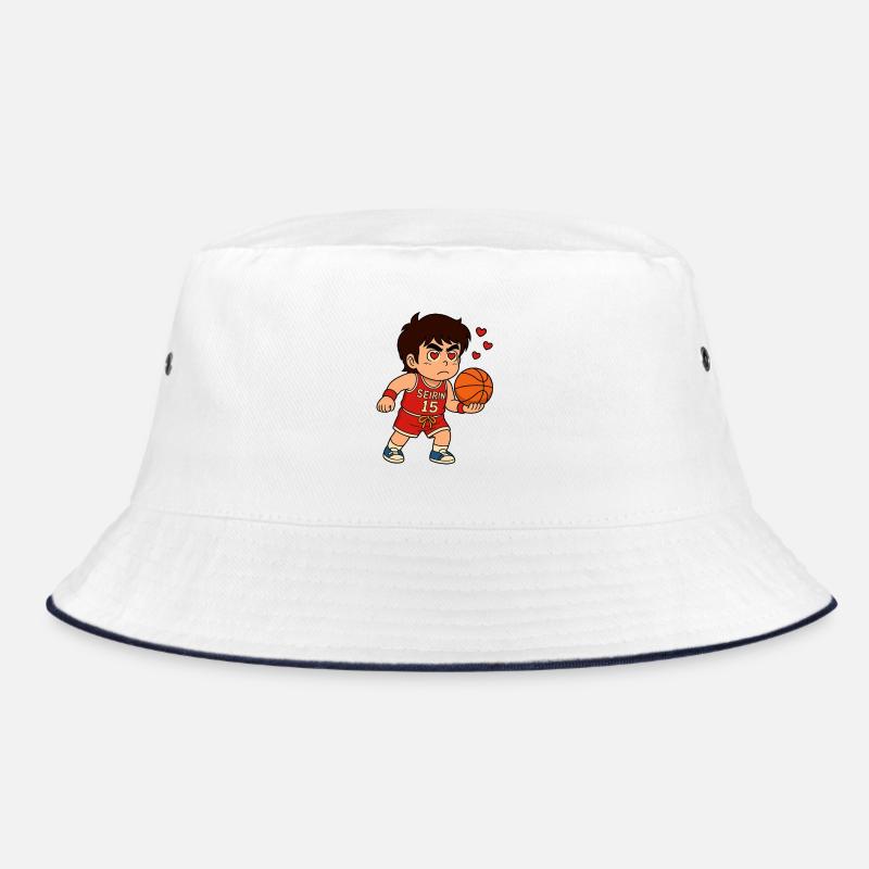 Giocatore_di_basket_con_cuore Bucket Hat
