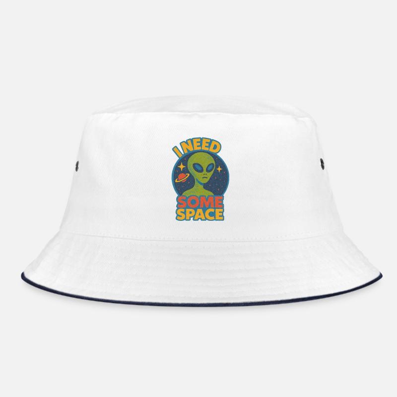 Ich brauche ein Weltraum-Alien-T-Shirt Bucket Hat