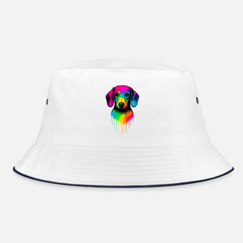 Teckel arc-en-ciel Drop Art Bob