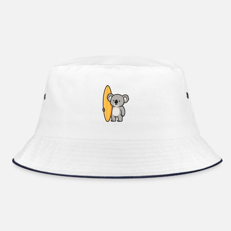 Koala Surfer – Australisches Funshirt Bucket Hat