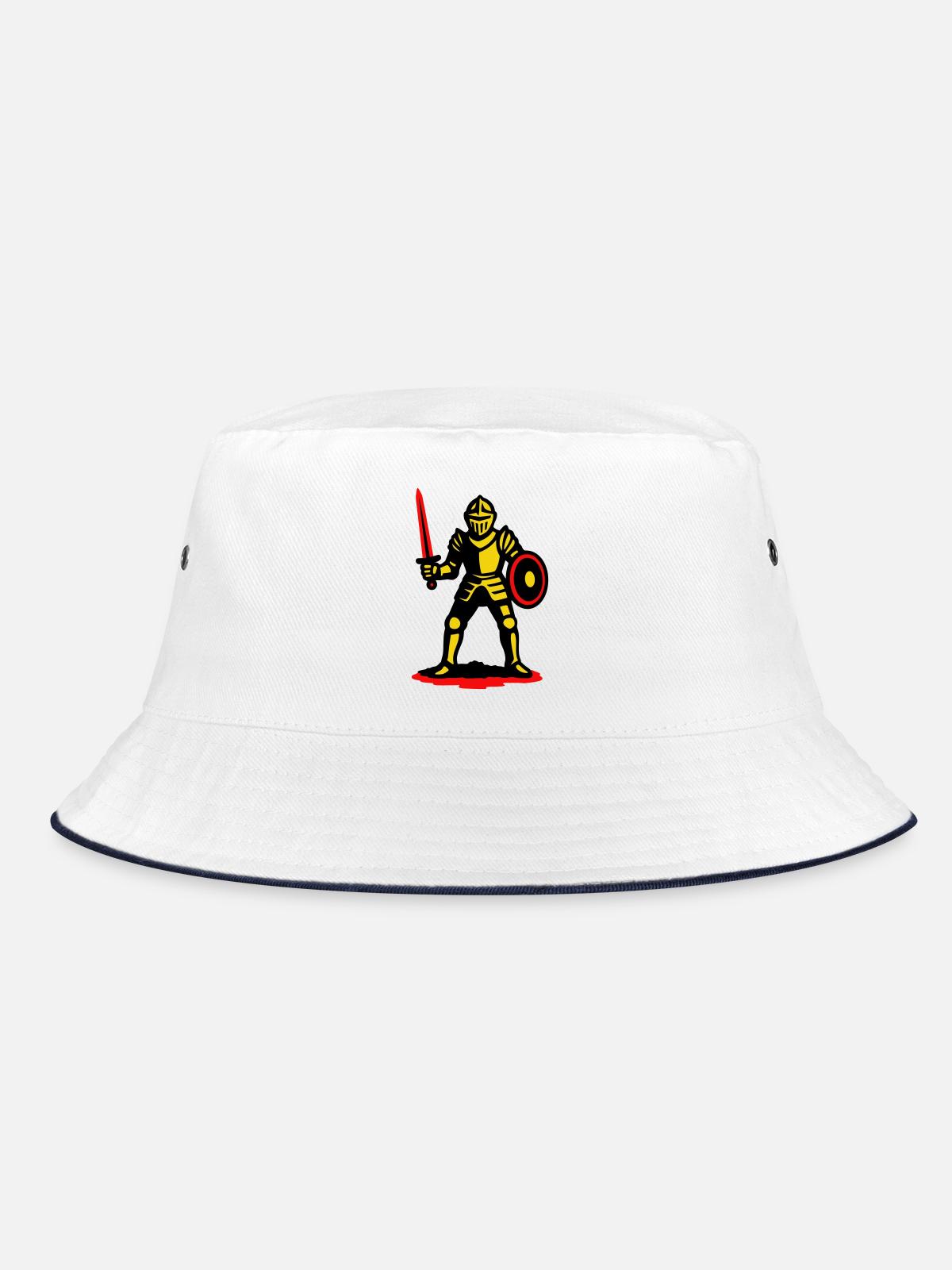 Chevalier jaune à l’épée rouge - Bob - blanc/marine - Devant