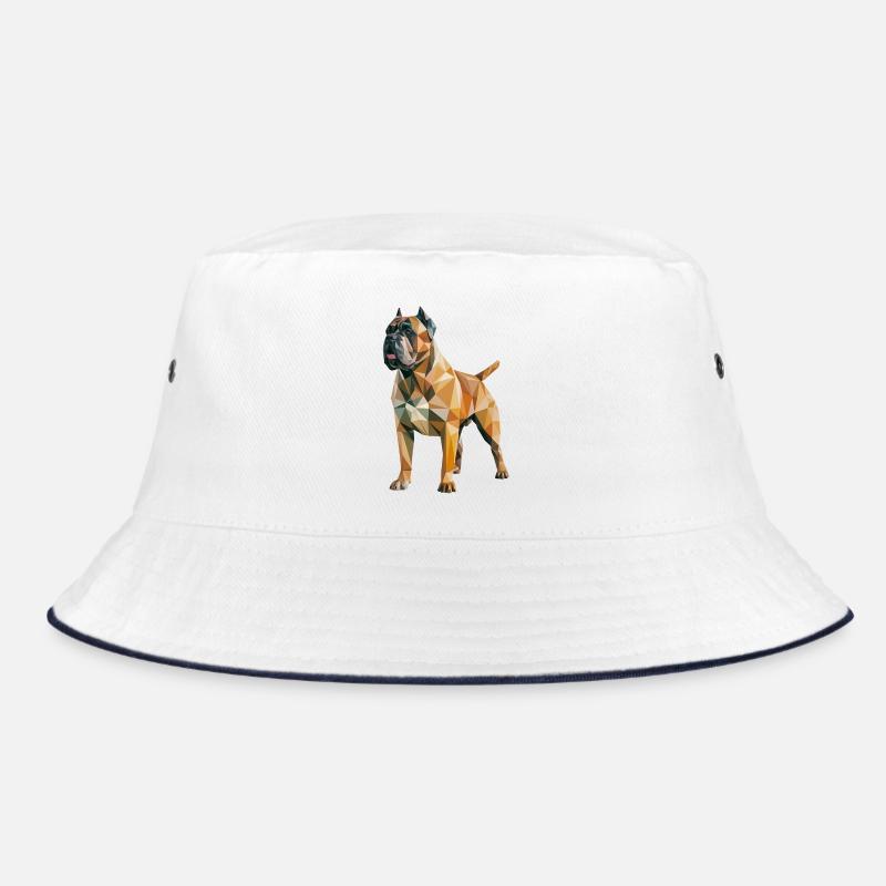 Mastiff - Cooles Low-Poly-Logo Bucket Hat