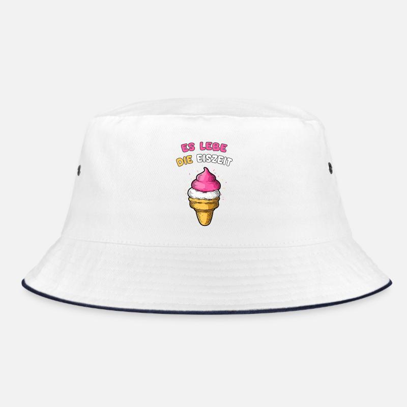 Es lebe die Eiszeit mit Eiscreme Bucket Hat