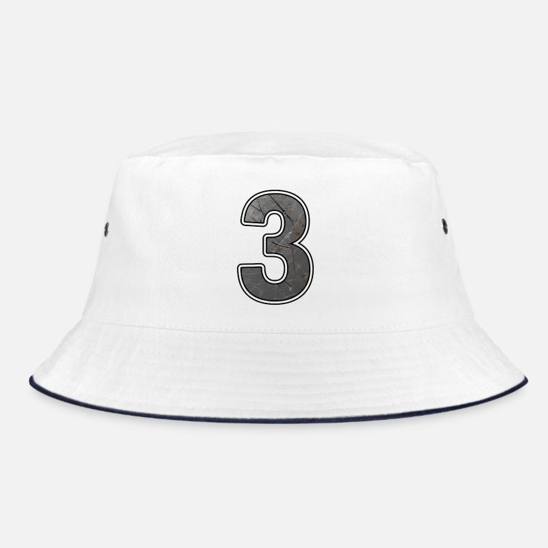 Rusty Industrial Number 3 Bucket Hat