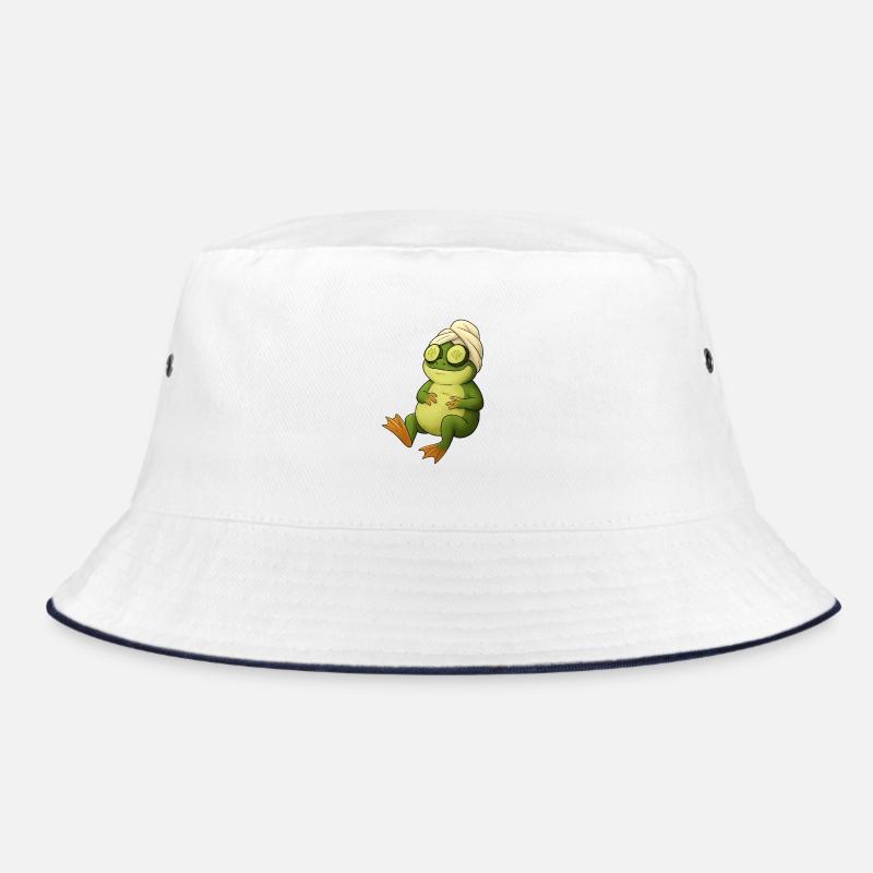 Masque concombre grenouille dans le spa Bob