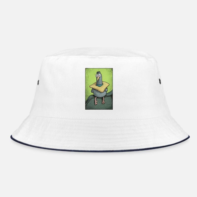 Sir Gurrington sitzt Bucket Hat