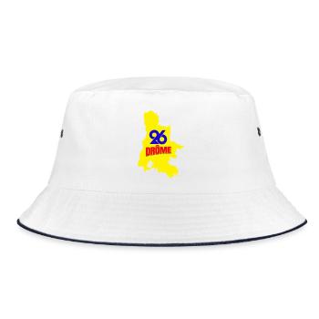 Drôme 26  - Bob - blanc/marine - Devant