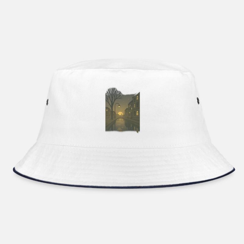 früher Morgen im Dämmerlicht Bucket Hat