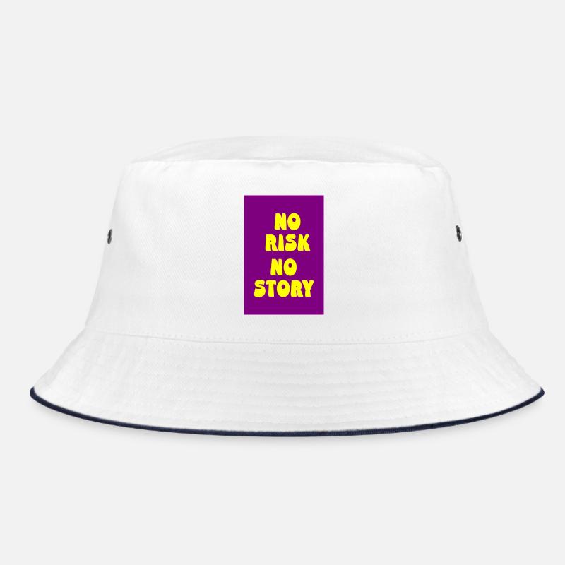 No Risk No Story – Mutig leben, echt sein Bucket Hat