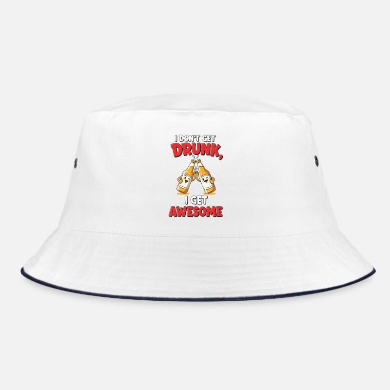 Don't Get Drunk Comic Shirt Gift Bucket Hat