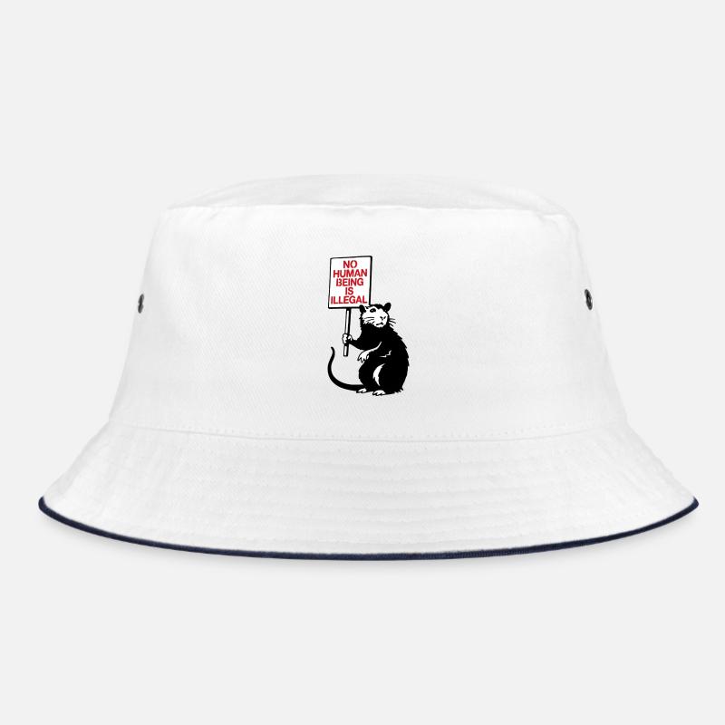 No Human Being is Illegal Bucket Hat