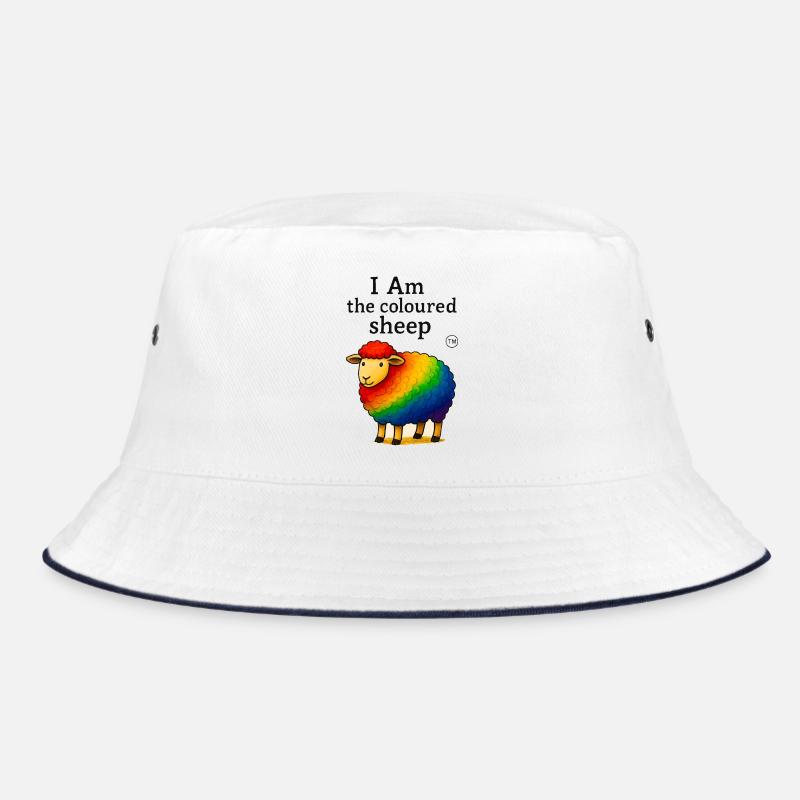 Regenbogenschaf des bunten Stolzes Bucket Hat