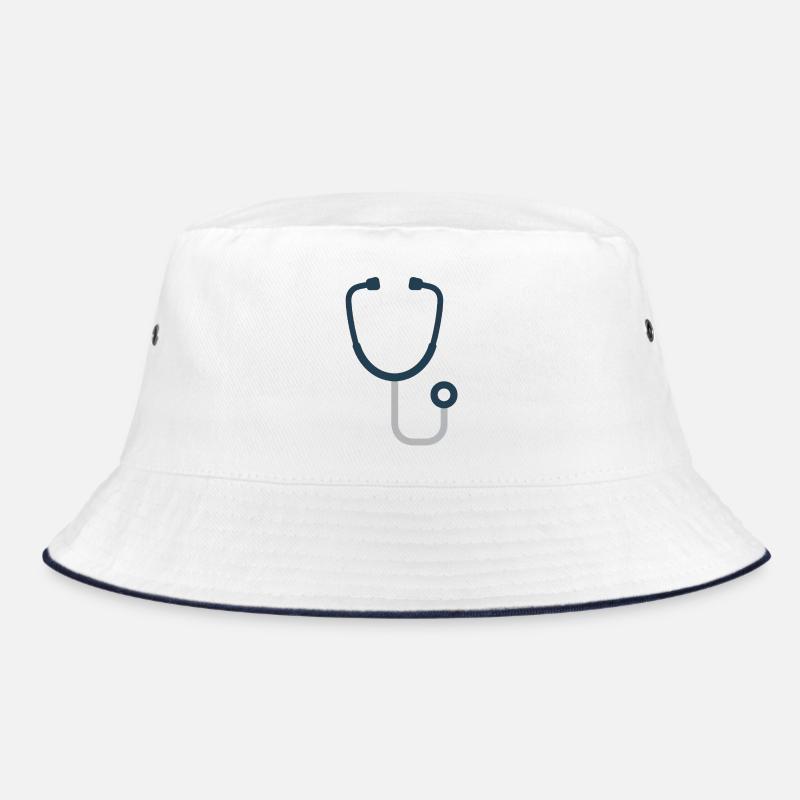 Stethoscope | Symbol for Doctors & Nurses Bucket Hat