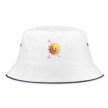 Soleil 3D Surréaliste – Happy Sky Vibes - Bob - blanc/marine - Devant