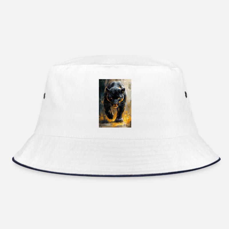Illustration eines Panthers Bucket Hat