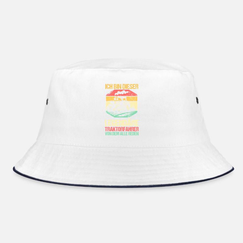 Landwirt Bauernhof Farmer Bauer Traktor Bucket Hat