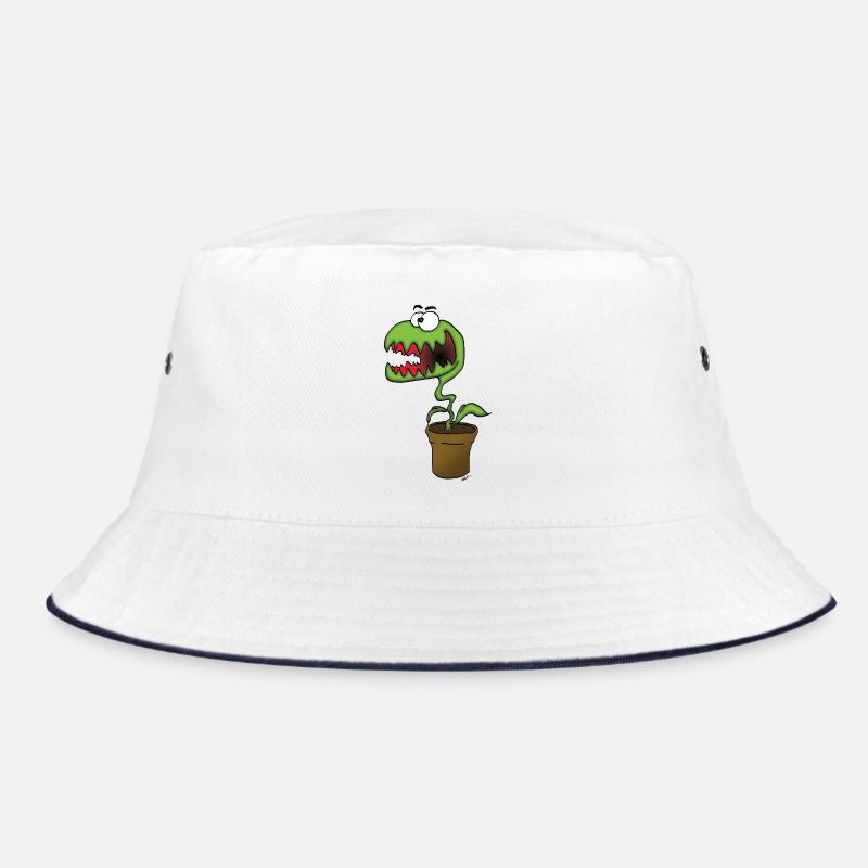 Potted Plant Monster Bucket Hat