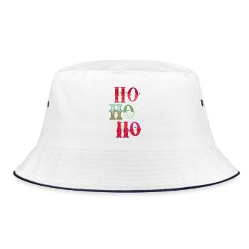 Noël Ho Ho Ho - Bob - blanc/marine - Devant
