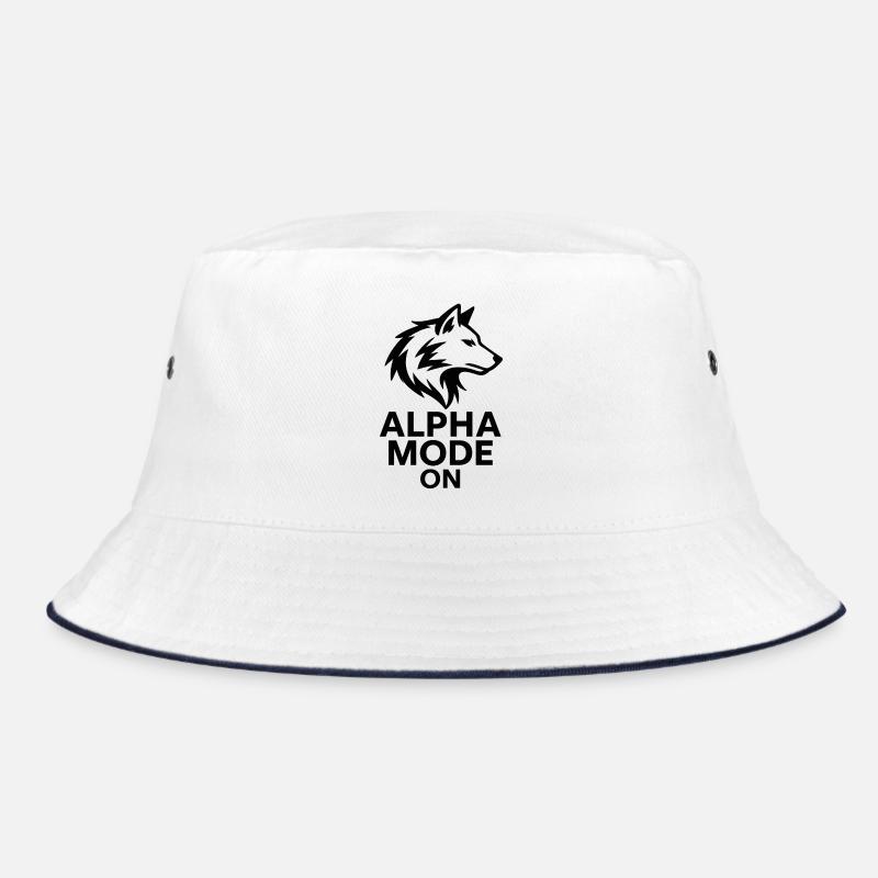 Mode alpha activé - Bob - blanc/marine