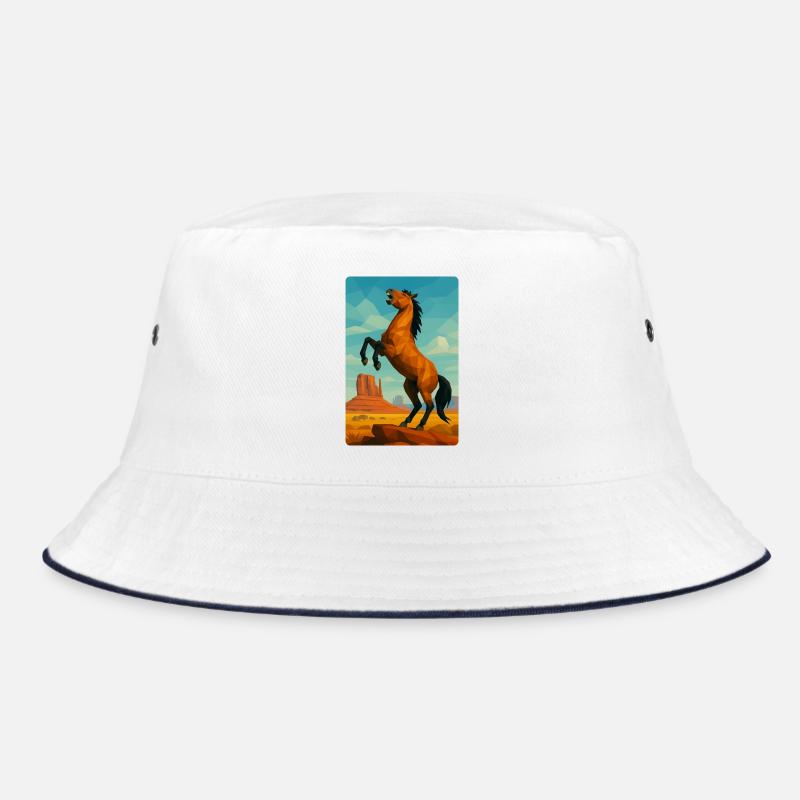 Polynature Cheval Sauvage - Bob - blanc/marine
