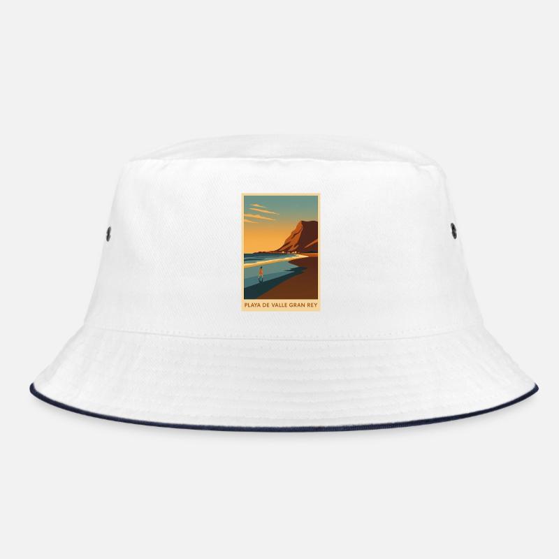 Valle Gran Rey auf La Gomera Bucket Hat