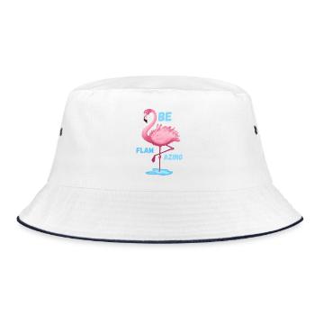 Rose Flamant Rose Sera Flacon - Bob - blanc/marine - Devant