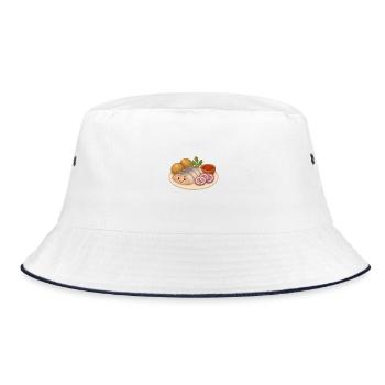 Hareng avec pommes de terre - Bob - blanc/marine - Devant