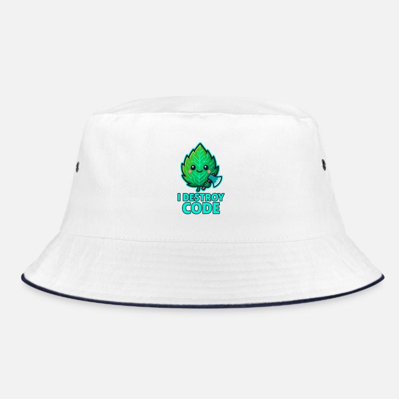 Grünes Blatt Code-Krieger Bucket Hat