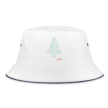 Christmascii - Bucket Hat - white/navy - Front