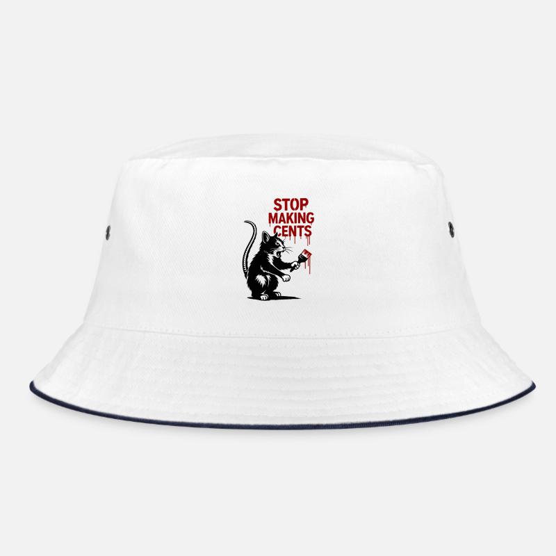 Stop Making Cents Katzengraffiti Bucket Hat