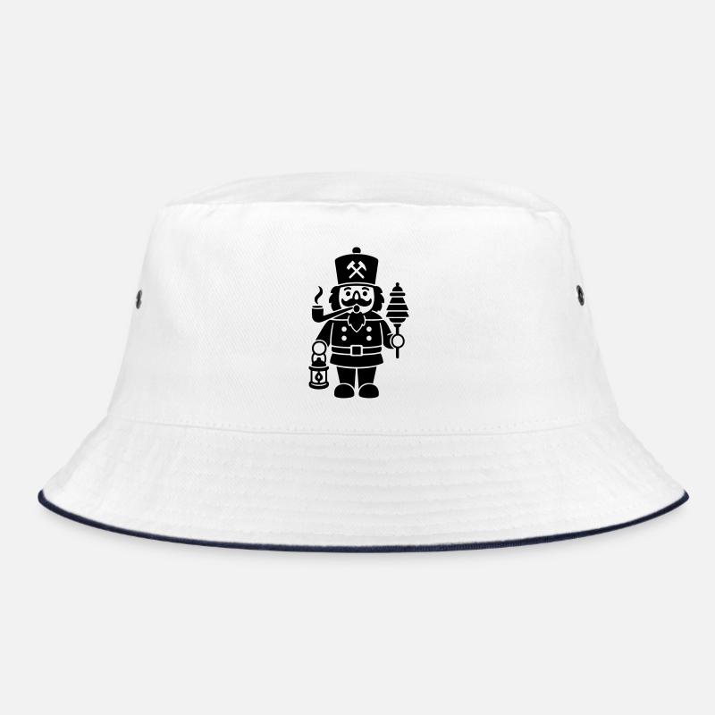 Bergmann Glück auf Räuchermann Bucket Hat