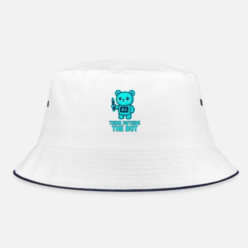 Think Outside the Bot Bär AI Bucket Hat