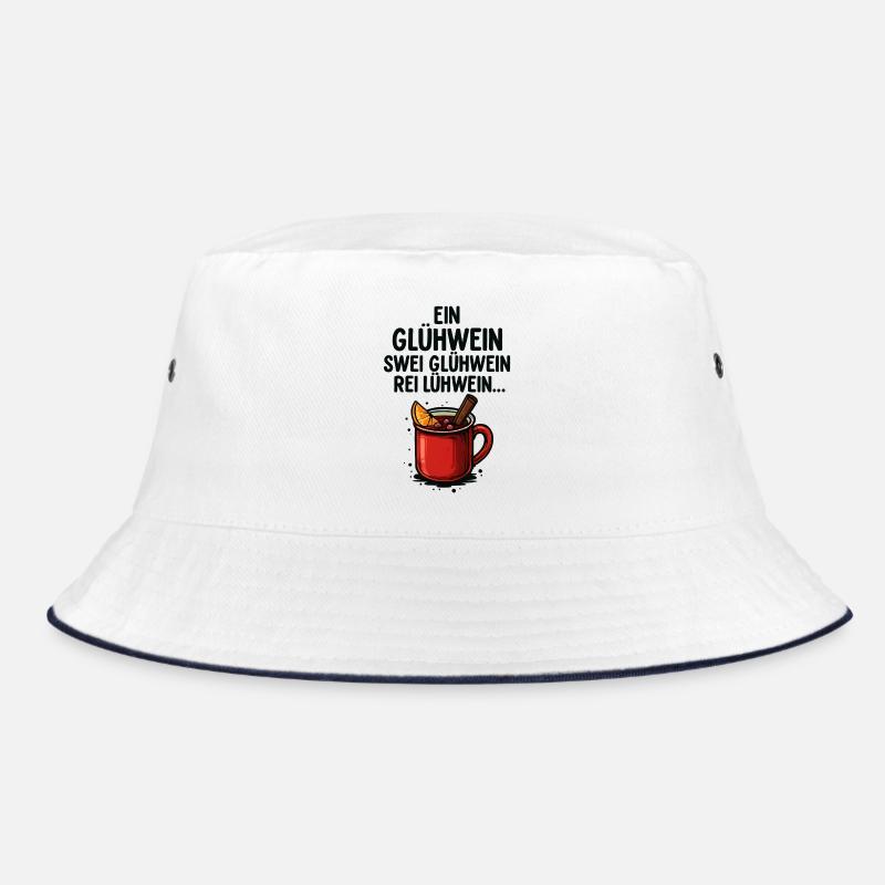 A mulled wine, two mulled wine – Funny Christmas Bucket Hat