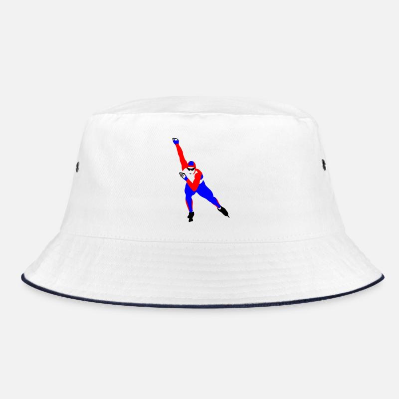 speed skating Bucket Hat