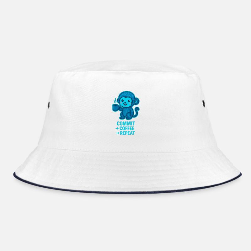 TechMonkey Coffee Rhythm Bucket Hat