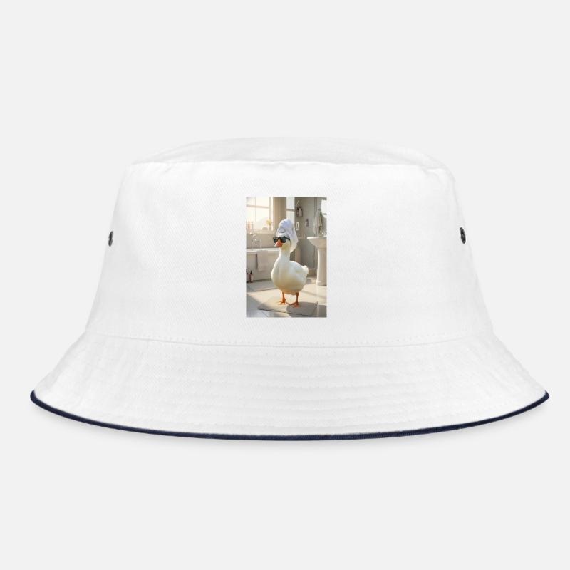 Turban de canard de spa en serviette Bob