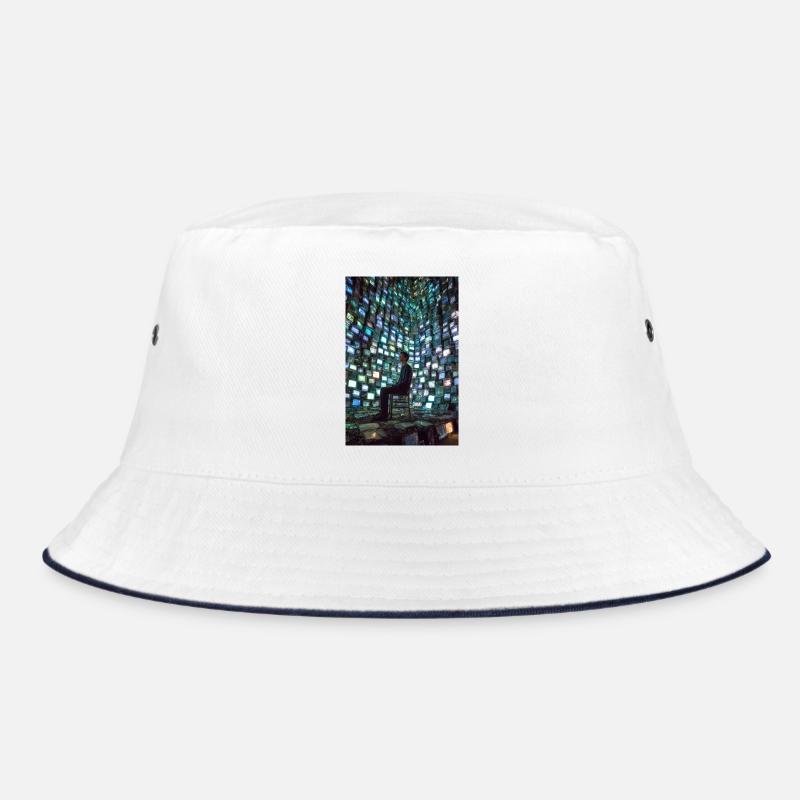 Neon Echo Chamber Bucket Hat