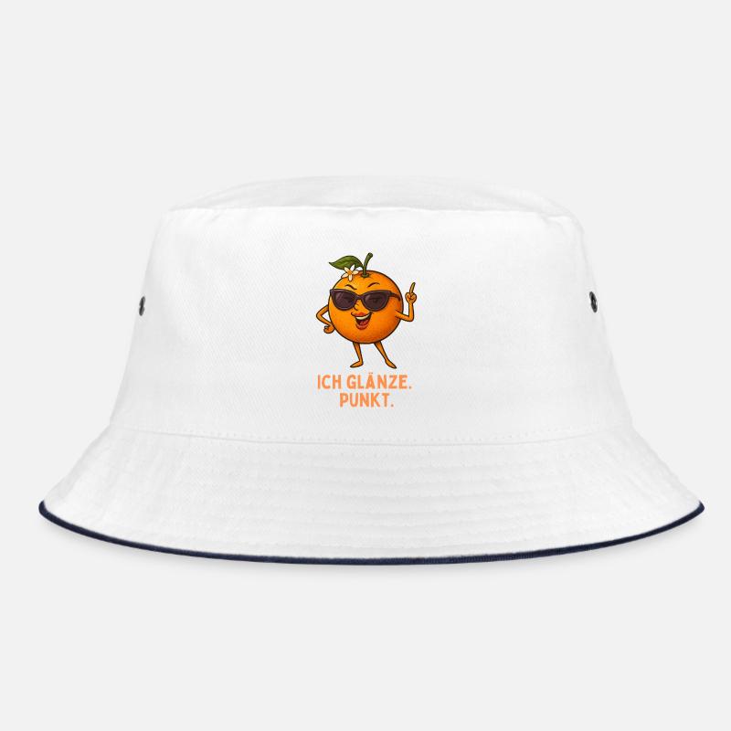 Orange brillant avec style Bob