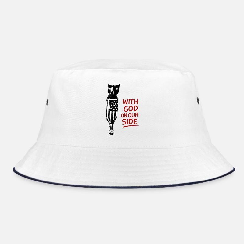 Fackel mit Flaggenmuster Bucket Hat