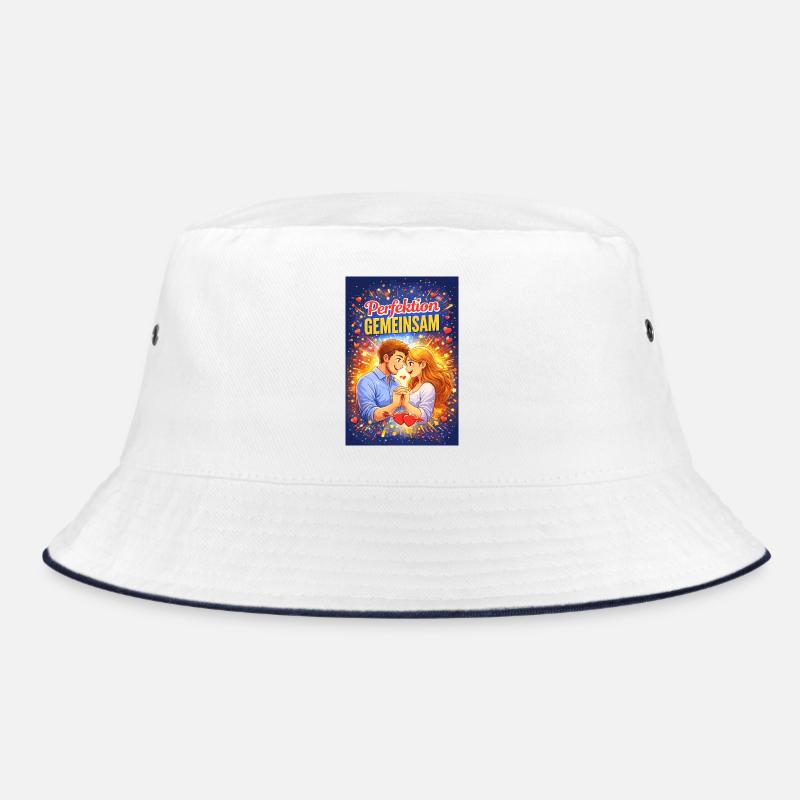 Perfektion Gemeinsam Pärchenliebe Bucket Hat