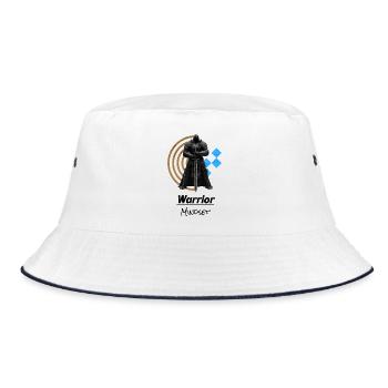 Warrior Mindset - Knight of Strength - Mentality - Bucket Hat - white/navy - Front