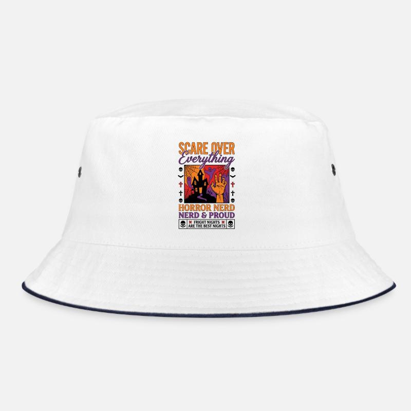 Horror Nerd Stolz Design Bucket Hat