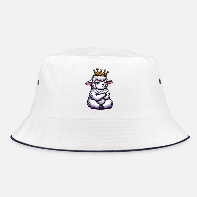 Sheep Sheep Shepherd Sheep Keeper Ram Bucket Hat